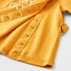 Baby Side Snap Adaptive Long Sleeve T-Shirt - Cat & Jack™ Yellow -Best Clothing Store GUEST 4734516c 6405 4bbe 95d0 83e64b2b7404