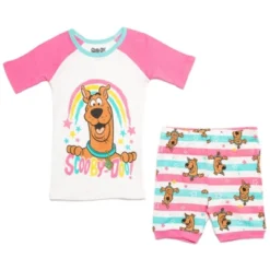 Scooby-Doo Scooby Doo Girls Pullover Pajama Shirt And Shorts Sleep Set Little Kid To Big Kid -Best Clothing Store GUEST 48ef8ed8 980b 4395 850a d8a5b0b733d0