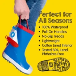 Bixbee Butterflyer Rain Boots - Rain Boots For Boys Girls Waterproof Toddler Rain Boots -Best Clothing Store GUEST 49696263 060f 48b6 bcfa 1fb67a798a61