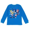 SEGA Sonic The Hedgehog Tails Knuckles Thermal T-Shirt Pants Little Kid To Big Kid