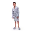 Sleep On It Boys Stars Plush Fleece Shawl Collar Robe With Matching Slippers -Best Clothing Store GUEST 4c2cfae2 d227 4d64 b70d d207ecf6ca4b