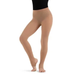 Capezio Ultra Soft Self Knit Waistband Stirrup Tight - Girls & Toddler -Best Clothing Store GUEST 4c617edb 6df5 40b9 8c65 ecc7bb3e66f0