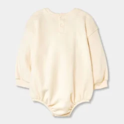 Grayson Collective Baby Graphic Bubble Romper - Off-White