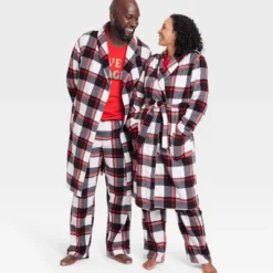 Adult Buffalo Check Matching Family Robe - Wondershop™ Black -Best Clothing Store GUEST 4caf8a1c a49b 4015 b64d d877de7d338f