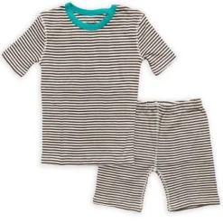 Mightly Kids' Fair Trade 100% Organic Cotton Tight Fit Shorite Pajamas Set -Best Clothing Store GUEST 4d0a8658 439d 46ec 8153 e239fb334e1f