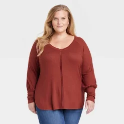 Women's Long Sleeve Knit Top - Knox Rose™ -Best Clothing Store GUEST 4dc06381 c011 43f1 a43f 8183ad410cb0