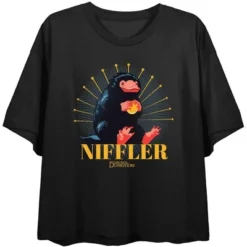 Fantastic Beasts Niffler Clutching Gold Coin Junior's Black T-shirt 9 Fantastic Beasts Niffler Clutching Gold Coin Junior's Black T-shirt -Best Clothing Store GUEST 4dd033f7 9306 426e b057 76bc4e7fabb1