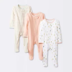 Baby Girls' 3pk Tight Fit Zip-Up Sleep N' Play - Cloud Island™ 15 Baby Girls' 3pk Tight Fit Zip-Up Sleep N' Play - Cloud Island™ -Best Clothing Store GUEST 4e004300 8d9d 4aa4 b06b 9a01dc986e2b