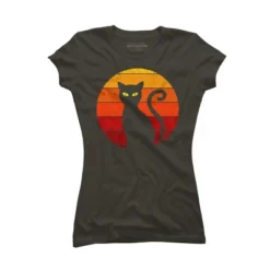 Junior's Design By Humans Vintage Retro Sunset Halloween Black Cat I By Lemonpepper T-Shirt 13 Junior's Design By Humans Vintage Retro Sunset Halloween Black Cat I By Lemonpepper T-Shirt -Best Clothing Store GUEST 4eee2e9c 4270 41c4 954b f7c051479028
