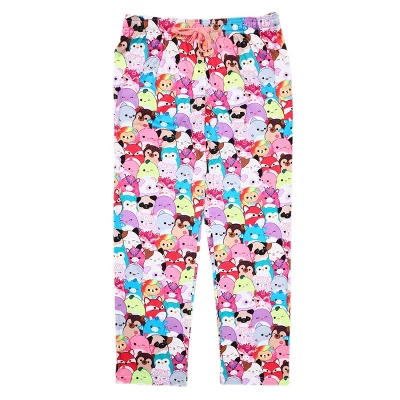 Squishmallows Collection Multi-Colored AOP Women's Sleep Pajama Pants 6 Squishmallows Collection Multi-Colored AOP Women's Sleep Pajama Pants - Image 4
