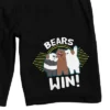 Warner Bros We Bare Bears Bears Win Men's Black Sleep Pajama Shorts 1 Warner Bros We Bare Bears Bears Win Men's Black Sleep Pajama Shorts -Best Clothing Store GUEST 509047fd b1f9 4360 8b99 f428b9c968f4