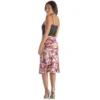 Womens Multi Color Print Elastic Waist Knee Length Skirt -Best Clothing Store GUEST 52b3eeaf e78e 4d66 b861 bc18cbe93cd0