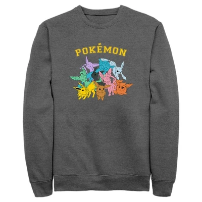 Men's Pokemon Eeveelutions Sweatshirt 5 Men's Pokemon Eeveelutions Sweatshirt - Image 3