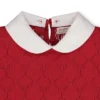 Hope & Henry Girls' Organic Cotton French Look Short Sleeve Sweater With Collar, Infant -Best Clothing Store GUEST 53529488 9f5e 4e72 a5ea d6dc6eabfbbb