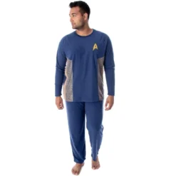 Star Trek Discovery Men's Command Uniform Costume Sleepwear Pajama Set -Best Clothing Store GUEST 53e87205 fd16 4e4a 824c fe996c78607d