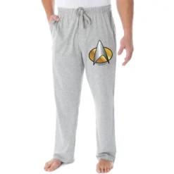 Star Trek The Next Generation Men's Starfleet Insignia Lounge Pajama Pants Heather Grey -Best Clothing Store GUEST 541d573e 8533 445f 92c6 7cf8406c409a