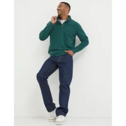 FatFace Mens Fowey Half Neck Pullover -Best Clothing Store GUEST 55394d00 3452 44d0 99c8 f60afb3b06cd