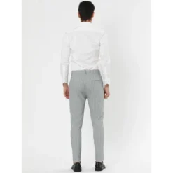 Lars Amadeus Men's Dress Striped Slim Fit Flat Front Business Trousers -Best Clothing Store GUEST 5590ed71 9d00 444f b98d 509e31c76324