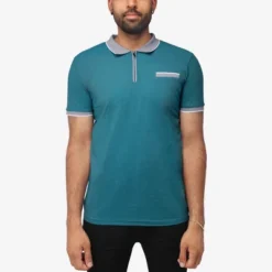 X RAY Men's Short Sleeve Zip-Neck Polo 15 X RAY Men's Short Sleeve Zip-Neck Polo -Best Clothing Store GUEST 55920f32 654c 4ba3 b889 93c5306565f6