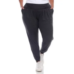 Women's Plus Size Harem Pants - White Mark -Best Clothing Store GUEST 5596b01f d571 4e77 bad9 3fc87789a0b3