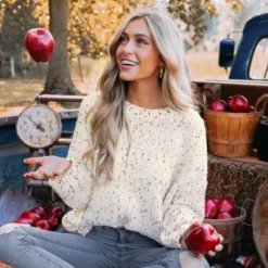 Women's Rainbow Pom Pom Drop Sleeve Sweater - Cupshe 13 Women's Rainbow Pom Pom Drop Sleeve Sweater - Cupshe -Best Clothing Store GUEST 56794bfb 5e42 43e0 85b8 d29e5ff85d46