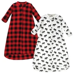 Hudson Baby Infant Boy Cotton Long-Sleeve Wearable Sleeping Bag, Sack, Blanket, Moose -Best Clothing Store GUEST 57f09181 28cb 4626 9848 0456a9e21464