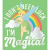 Girl's Peter Pan St. Patrick's Day Tinkerbell I Don't Need Luck I'm Magical T-Shirt -Best Clothing Store GUEST 5964a658 418c 4b73 a486 3d8c4fe64113