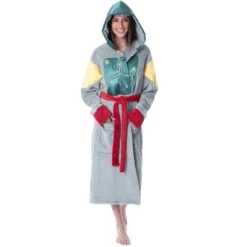 Star Wars Adult Boba Fett Bounty Hunter Fleece Robe Bathrobe For Men Women Multi 14 Star Wars Adult Boba Fett Bounty Hunter Fleece Robe Bathrobe For Men Women Multi -Best Clothing Store GUEST 59c2f466 0f36 457f a6fa eea009864f24