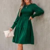 Women's Emerald Smocked Ruffled Dress - Cupshe 1 Women's Emerald Smocked Ruffled Dress - Cupshe -Best Clothing Store GUEST 59d12d61 21ee 4b98 9416 f117c6b86f0e