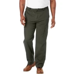 Boulder Creek By KingSize Men's Big & Tall Renegade Side-Elastic Waist Cargo Pants -Best Clothing Store GUEST 5af8d173 4523 4025 936e fa80fbda06a9