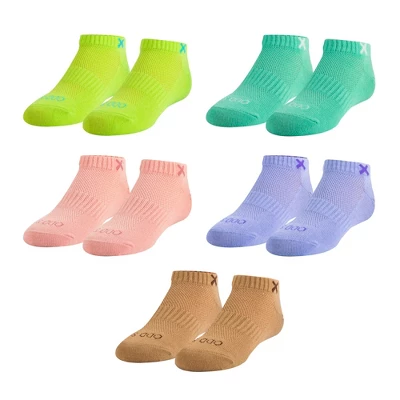 Basix, Kids Ankle Sock Low Profile Cotton Comfort Cushion Fit 5 Pack, 4-10 Years 11 Basix, Kids Ankle Sock Low Profile Cotton Comfort Cushion Fit 5 Pack, 4-10 Years - Image 9