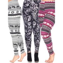 Women's Pack Of 3 Plus Size Leggings - One Size Fits Most Plus - White Mark 37 Women's Pack Of 3 Plus Size Leggings - One Size Fits Most Plus - White Mark -Best Clothing Store GUEST 5b8bd448 abda 4fe6 b0fe bf4de3fa4c66