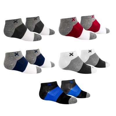 Basix, Kids Ankle Sock Low Profile Cotton Comfort Cushion Fit 5 Pack, 4-10 Years 4 Basix, Kids Ankle Sock Low Profile Cotton Comfort Cushion Fit 5 Pack, 4-10 Years - Image 2
