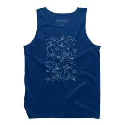 Men's Design By Humans Halloween Party By Makart8 Tank Top -Best Clothing Store GUEST 5e240aa1 5834 4f3d 81da 40d21731fead