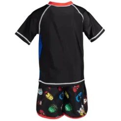Marvel Avengers Iron Man Black Panther Thor Rash Guard And Swim Trunks Outfit Set Toddler -Best Clothing Store GUEST 5eca2e08 8532 4750 96df 072cddd2396d