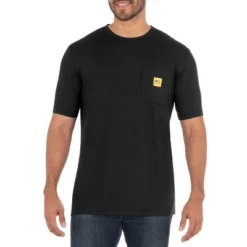 Wells Lamont Men's Short Sleeve Jersey Plaited Performance Pocket Tee -Best Clothing Store GUEST 5f6d2955 5477 4be8 80a0 5ca0b69c7414