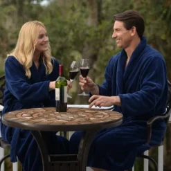 Women's Warm Fleece Winter Robe, Long Soft Plush Bathrobe -Best Clothing Store GUEST 5fe98505 9191 438f 8d4a d8543504ec5e