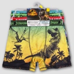 Boys' Jurassic World 4pk Underwear