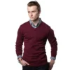 Gallery Seven | Men's Autumn Lightweight V-Neck Sweater