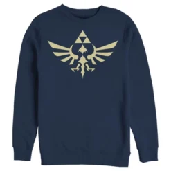 Men's Nintendo Triforce Sweatshirt -Best Clothing Store GUEST 61547a86 edcc 4a49 81f5 14752b2e36dd