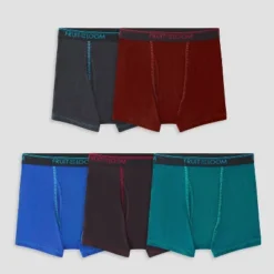 Fruit Of The Loom Boys' 5pk Stretch True Comfort Boxer Briefs - Colors May Vary -Best Clothing Store GUEST 616c14a0 488b 45c1 a642 c09d334fe8a4