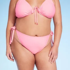 Women's Side-Tie Low-Rise Cheeky High Leg Bikini Bottom - Wild Fable™ -Best Clothing Store GUEST 62a130c4 92e5 4dc5 bab0 85438963e289