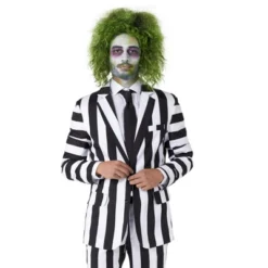 Suitmeister Men's Party Suit - Beetlejuice Costume - Multicolor -Best Clothing Store GUEST 632e260e 708d 4b12 9aee 7ba90b75497f