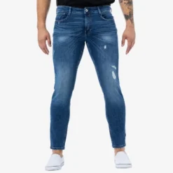 RAW X Men's Fashion Rip Destroyed Distressed Washed Denim Jean Pant -Best Clothing Store GUEST 636ad929 2515 4b26 8f08 5fafc584a4c9