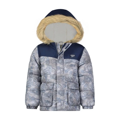 OshKosh B'gosh® Toddler Boys' Camouflage Snow Bib And Jacket Set Blue 24M 3 OshKosh B'gosh® Toddler Boys' Camouflage Snow Bib And Jacket Set Blue 24M