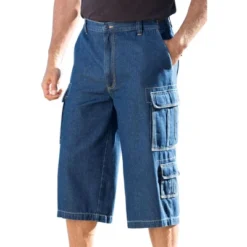 KingSize Men's Big & Tall 17" Side Elastic Cargo Shorts -Best Clothing Store GUEST 65039347 8c80 484d 9810 fee2bd66997e