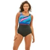 Swim 365 Women’s Plus Size Empire-Waist Swimsuit With Molded Bra -Best Clothing Store GUEST 65198ac1 0ec3 4ada 9043 669d42439b4e