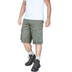 Boulder Creek By KingSize Men's Big & Tall 12" Side-Elastic Stacked Cargo Pocket Shorts -Best Clothing Store GUEST 65456957 a41a 4011 bfc5 62b8862b1ce8