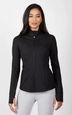 90 Degree By Reflex Womens Lightweight, Full Zip Running Track Jacket 12 90 Degree By Reflex Womens Lightweight, Full Zip Running Track Jacket - Image 10