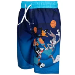 SPACE JAM Looney Tunes Buggs Bunny Daffy Duck Sylvester Rash Guard And Swim Trunks Little Kid To Big Kid -Best Clothing Store GUEST 66b5cbfe c6a7 47d4 b7e7 5b03919e4d17